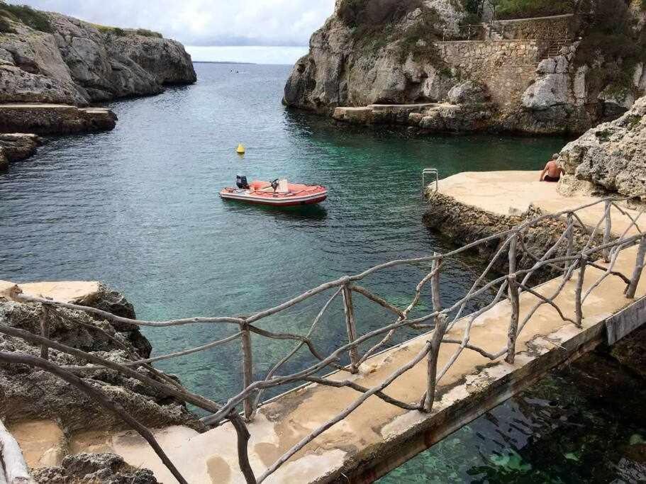 Brut Apartamento Con Piscina Cala'N Blanes  Bagian luar foto